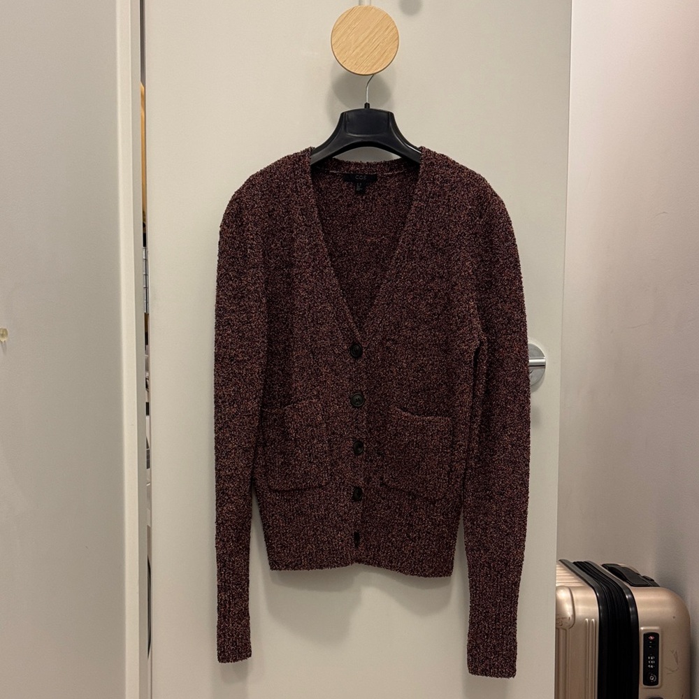 COS Multicolor Textured Knit Sweater